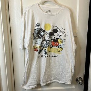 NWOT Disney Distressed Plus Size Shirt 2x